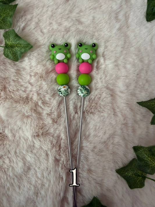 Paire d’Amistick – Grenouilles 🐸