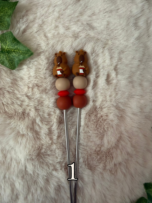 Paire d’Amistick – Capybara ✨