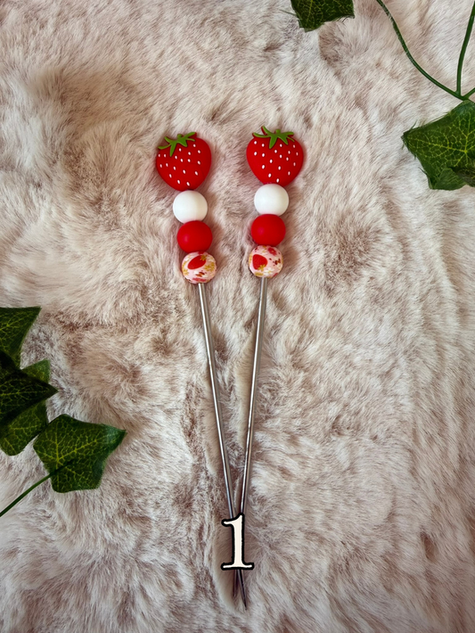Paire d’Amistick – Fraise 🍓