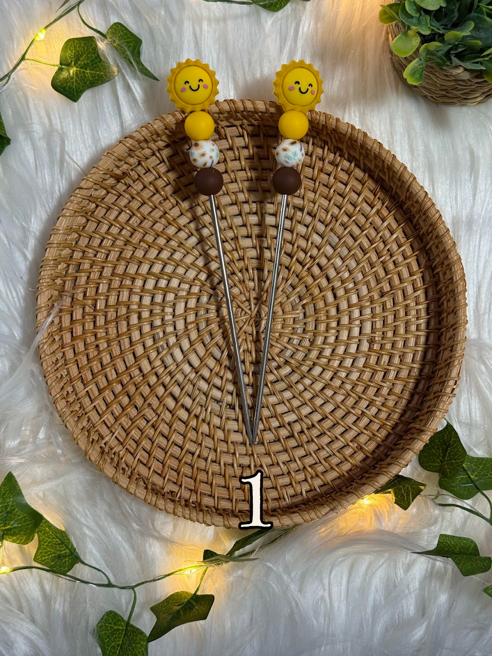 Paire d’Amistick – Soleil ☀️