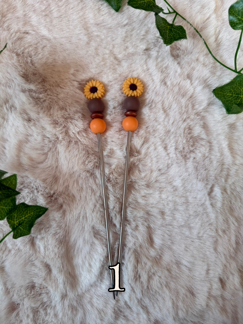 Paire d’Amistick – Fleur 🌸