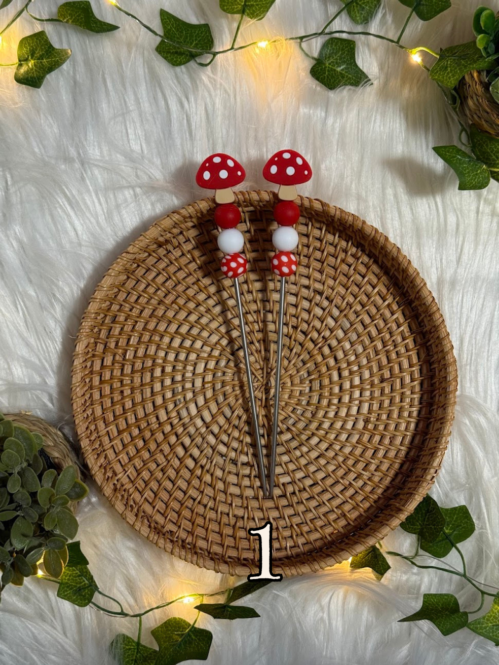 Paire d’Amistick – Champignons 🍄