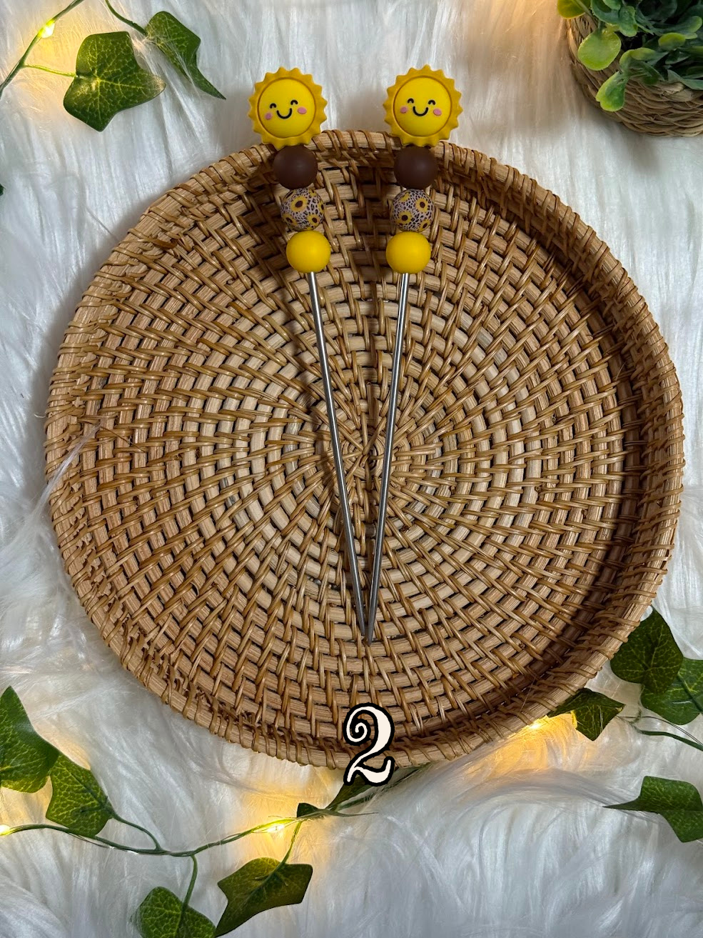 Paire d’Amistick – Soleil ☀️