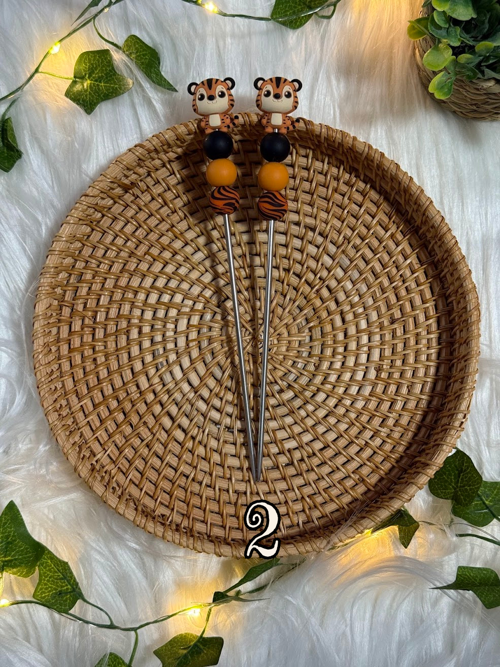 Paire d’Amistick – Tigres 🐯