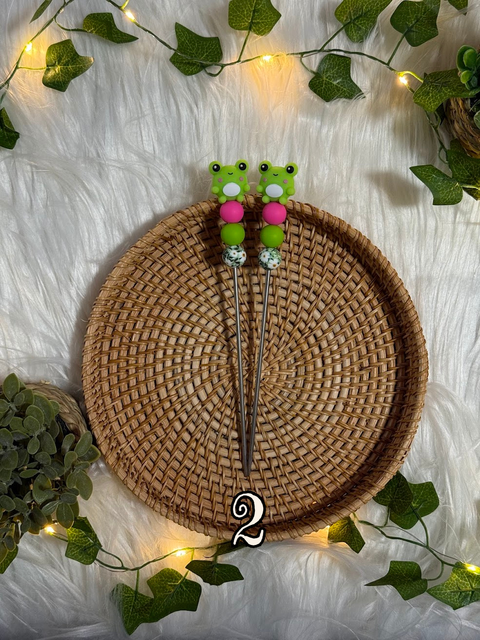 Paire d’Amistick – Grenouilles 🐸