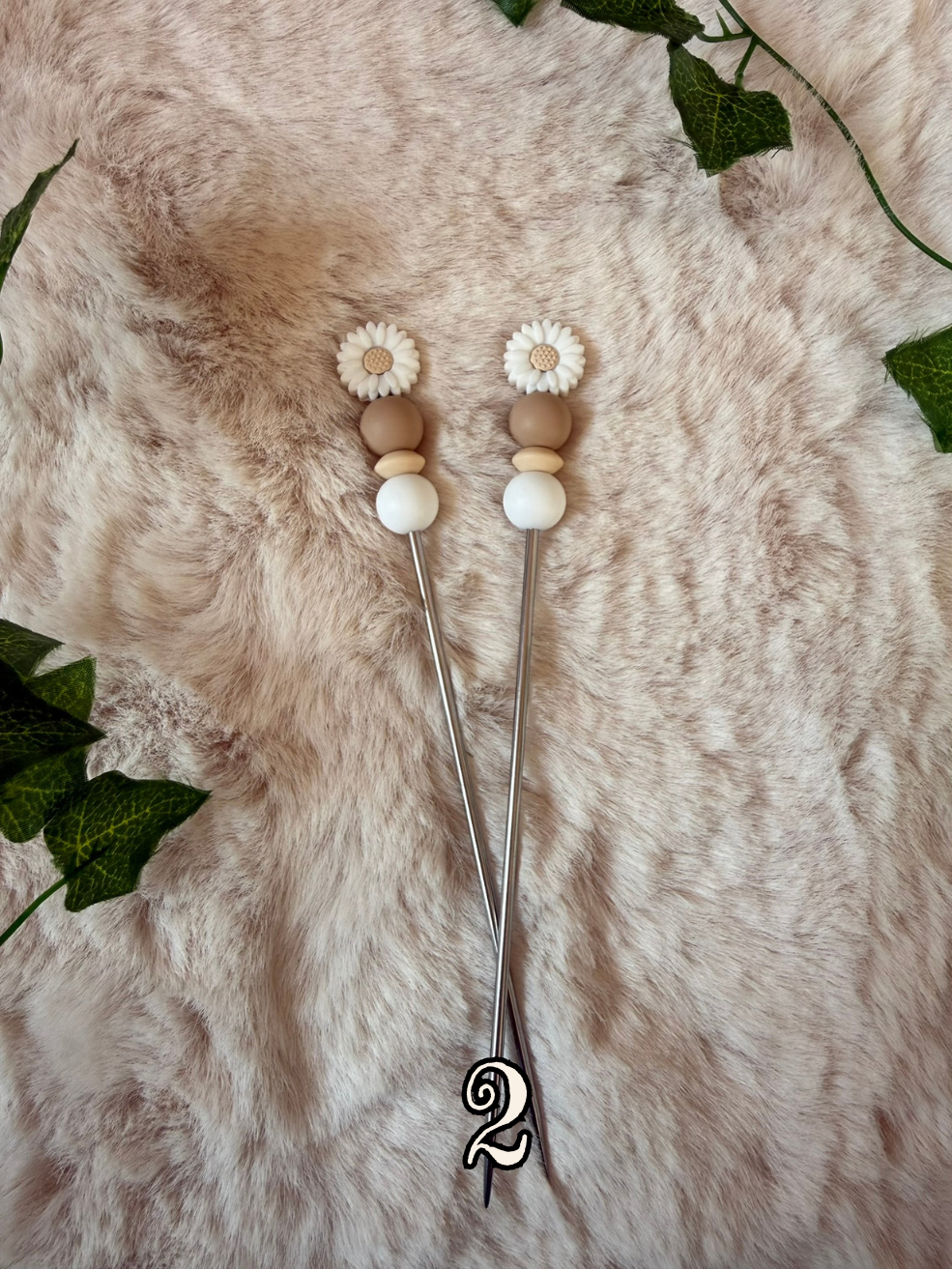 Paire d’Amistick – Fleur 🌸