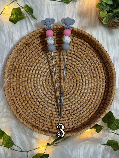 Paire d’Amistick – Éléphant 🐘