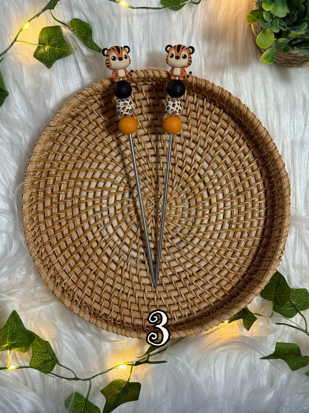 Paire d’Amistick – Tigres 🐯