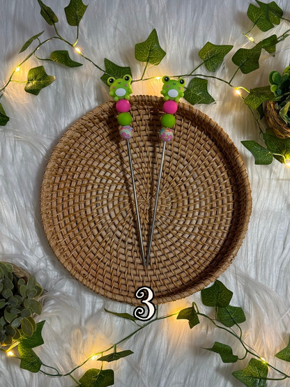 Paire d’Amistick – Grenouilles 🐸