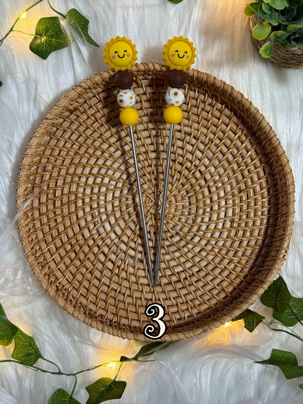 Paire d’Amistick – Soleil ☀️