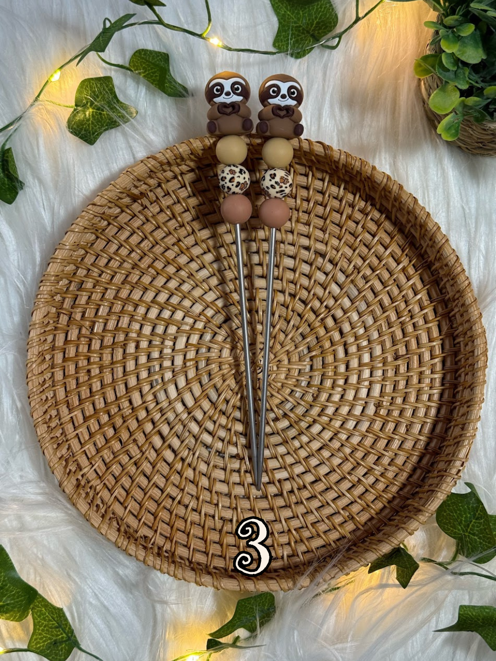 Paire d’Amistick – Paresseux 🦥