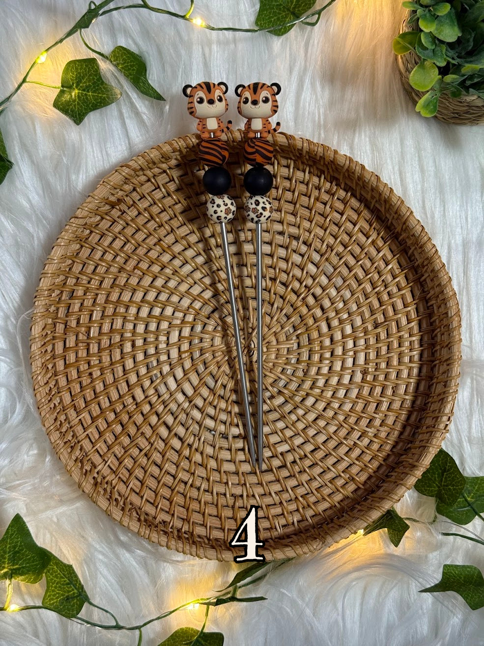 Paire d’Amistick – Tigres 🐯