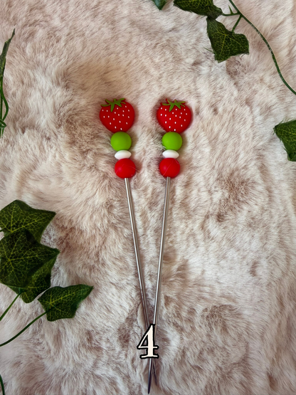 Paire d’Amistick – Fraise 🍓
