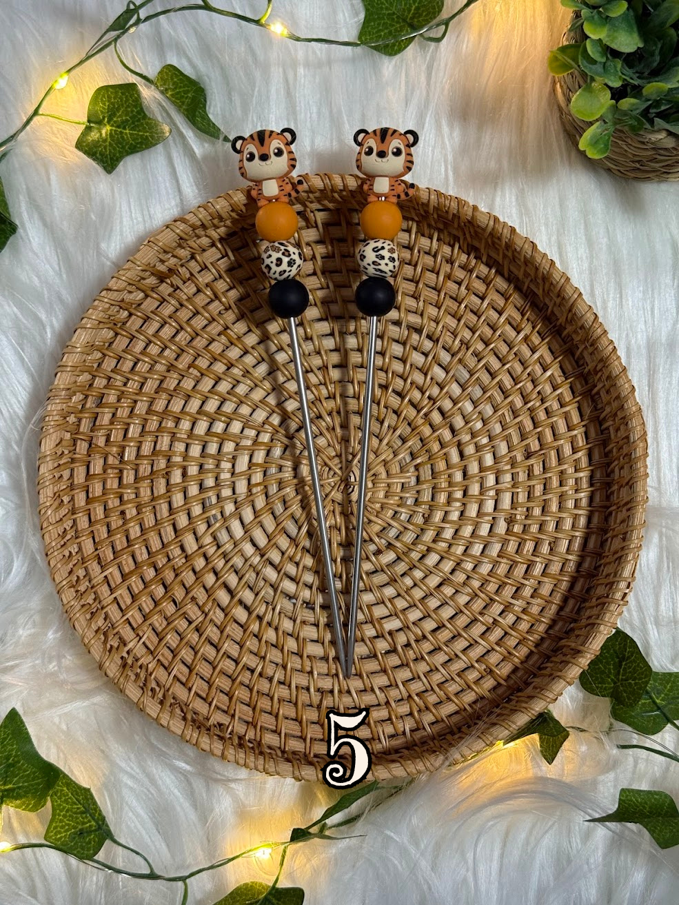 Paire d’Amistick – Tigres 🐯