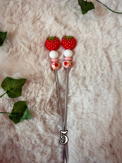 Paire d’Amistick – Fraise 🍓
