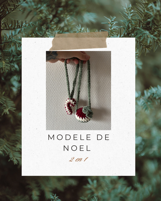 🎄 Pattern Noël 2 en 1 x @sunflowerscrocheter 🎁