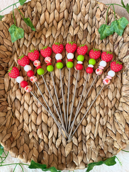 Paire d’Amistick – Fraise 🍓