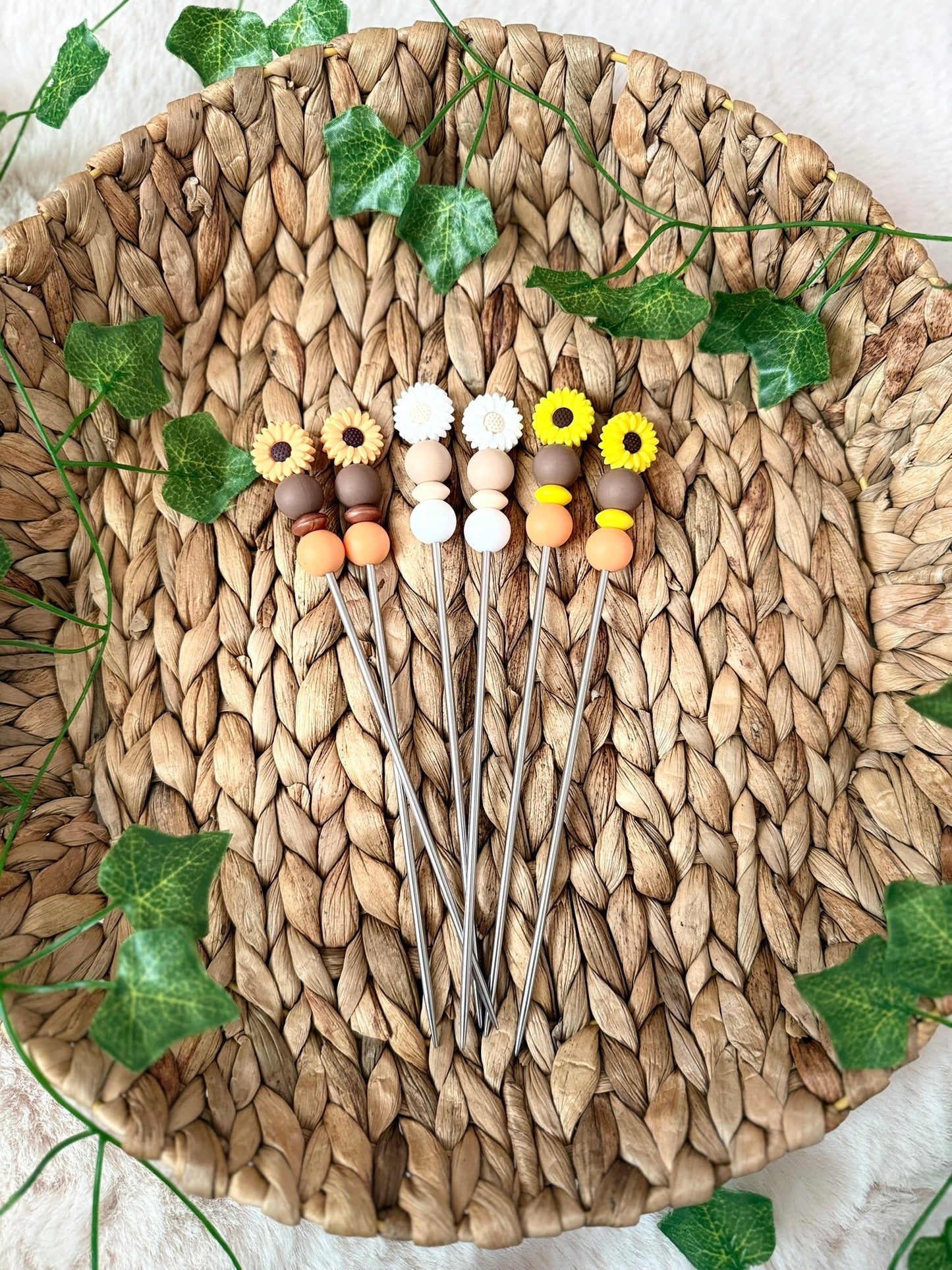 Paire d’Amistick – Fleur 🌸