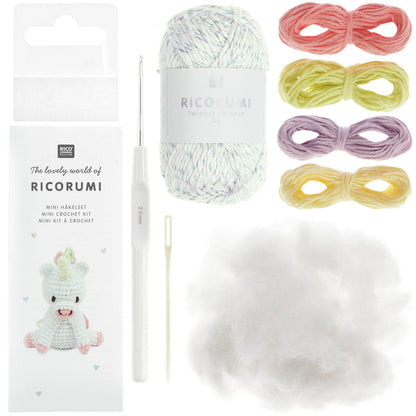 Kit de crochet Ricorumi Mini Easy - Licorne