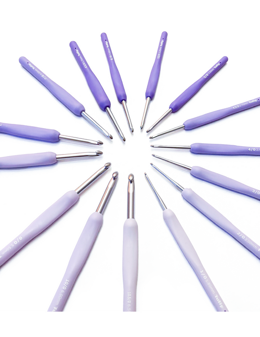 🧶PRECOMANDE - crochet etimo ergonomique MURASAKI - TULIP