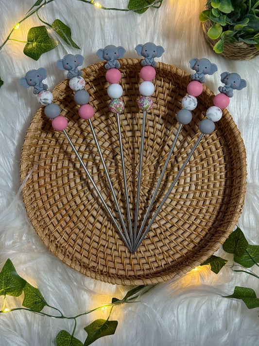 Paire d’Amistick – Éléphant 🐘