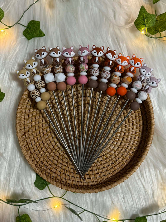 Paire d’Amistick – Renards 🦊